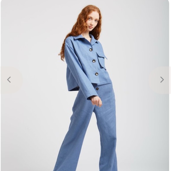 Paloma Wool Apollonia Jacket Soft Blue Size 36/US4 - Picture 8 of 15